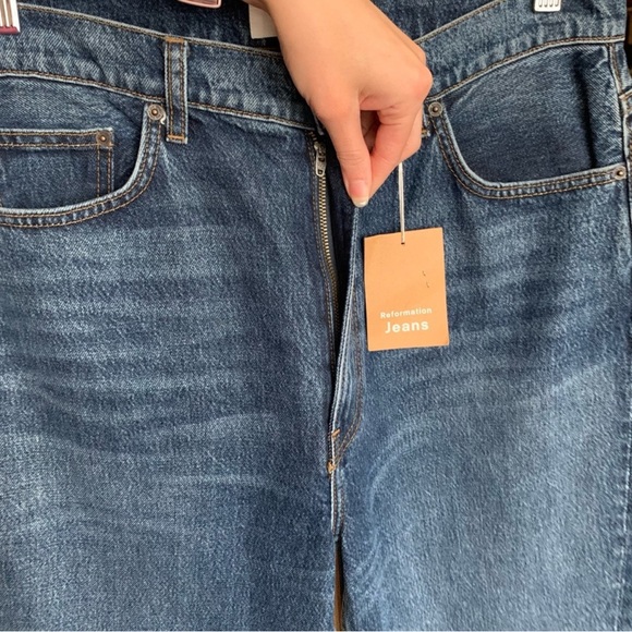 Reformation Stevie Ultra High Rise Jean Perth NWT 31 - Picture 5 of 7